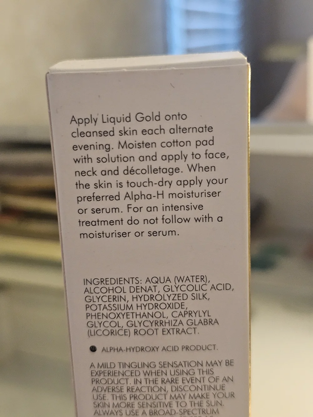 Alpha H Liquid Gold Glycolic Acid Treatment 100mL NEW